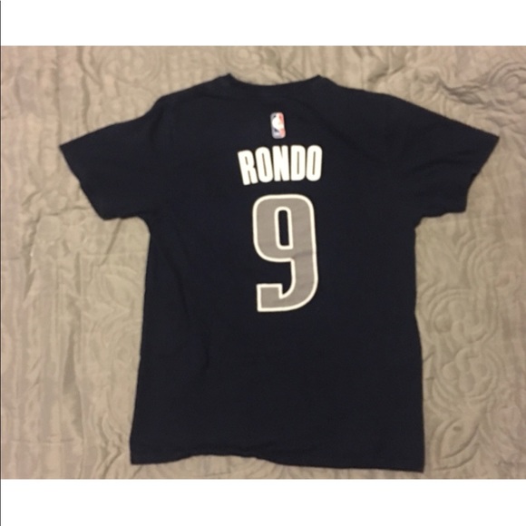 Adidas Dallas Maverick Rajon Rondo Tee - Picture 1 of 2